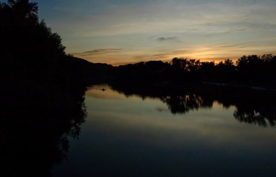 Фото жизнь (light) - YOTA - Выезд в Святогорский монастырь - Вечер на реке