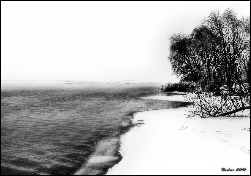 Фото жизнь (light) - serg... - Природа, пейзажи - Зимы усталой...берег...