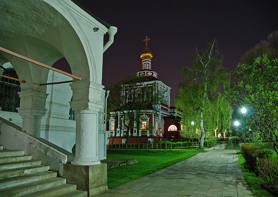 Фото жизнь (light) - И.Н. -  - Пасхальная ночь в Новодевичьем монастыре