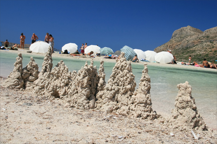 Фото жизнь - Aндрей Кунка - Крит - Все мы в жизни строим замки на песке...