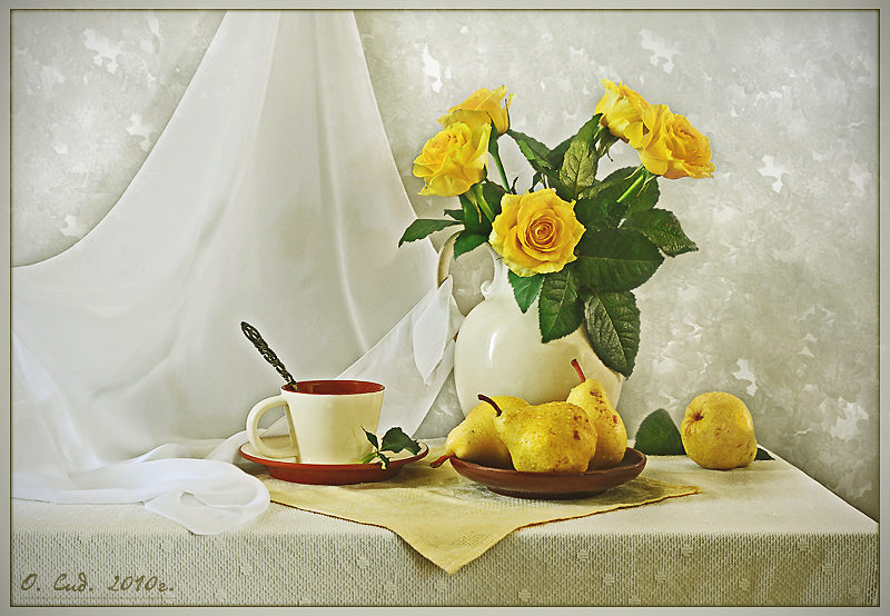 Фото жизнь - Ольга Сидоренко - корневой каталог - Утро с грушами.