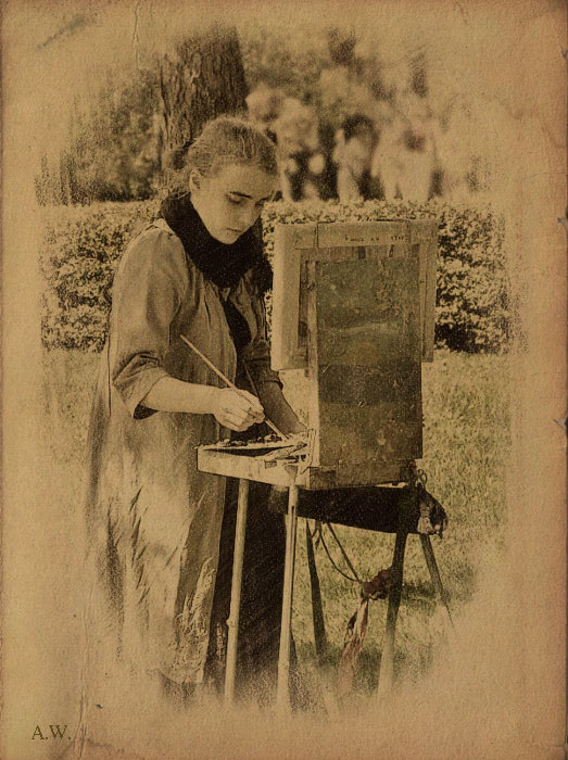 Фото жизнь (light) - Angela Wojtowska  - Стилизация (живопись,акварель, гравюра, рисунок, и тд) - рисовальщица...
