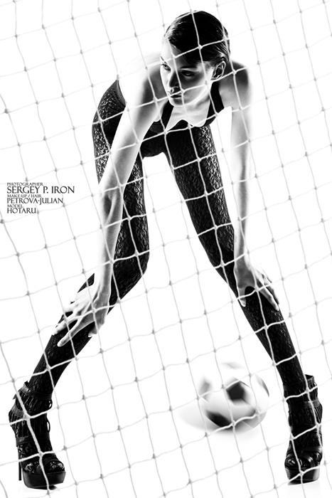Фото жизнь - Sergey P. Iron - Гламур - Fashion-Football - B/W version