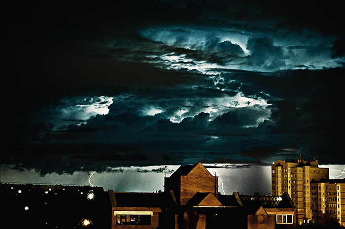Фото жизнь - Алексей Семыкин - корневой каталог - молния над городом