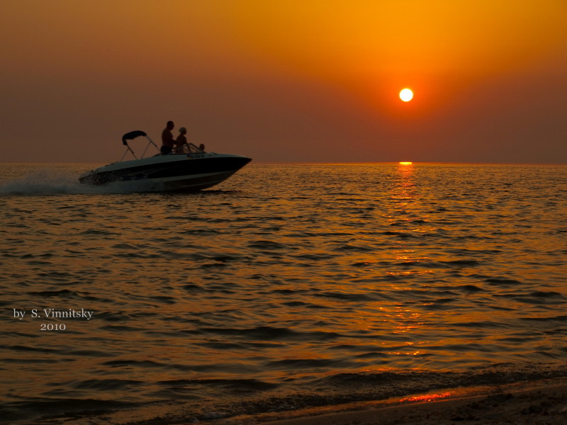 Фото жизнь (light) - Винницкий Станислав - Разное - Закат на Азовском море.