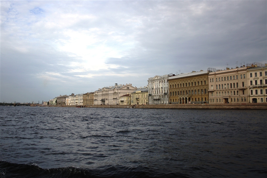 St.Petersburg on the river