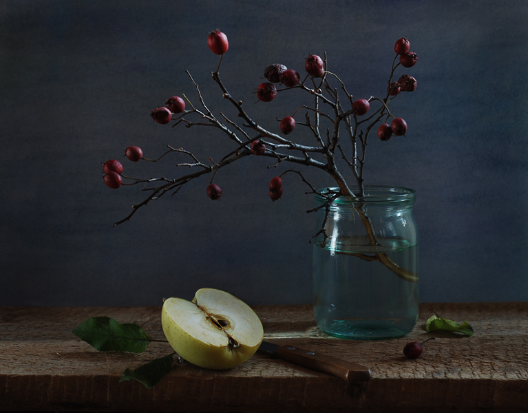 Фото жизнь (light) - Наташа Андреева - Натюрморт - С яблочком.