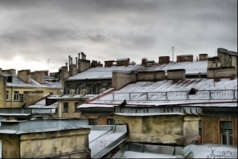 Фото жизнь (light) - efemerida - здесь нас больше нет - крыши..