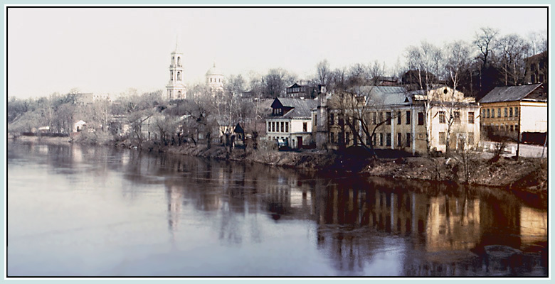 Фото жизнь (light) - andreanto - Реставрация слайдов. - весна в уездном городе N 