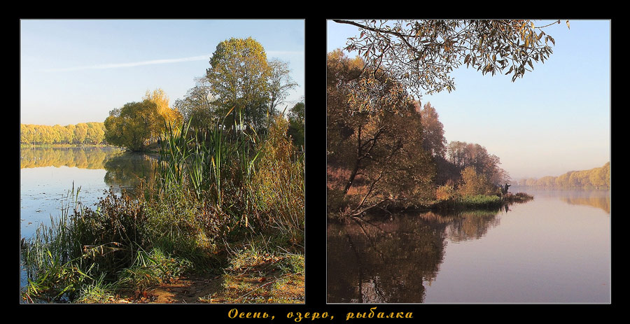 Фото жизнь (light) - andreanto - ТУМАНЫ - Осень, озеро, рыбалка