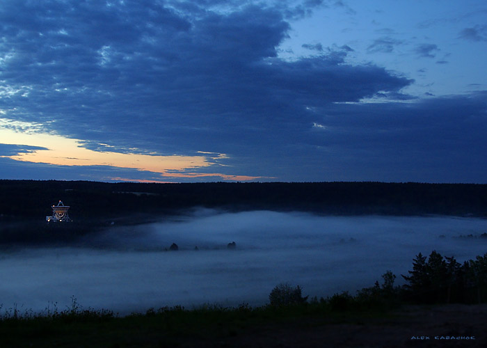 Фото жизнь (light) - AlexKazachok - корневой каталог - Ночное озеро тумана.