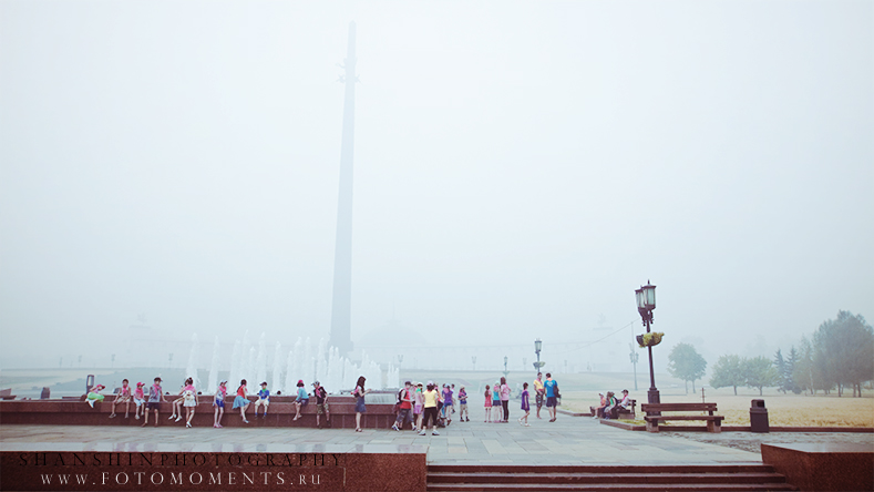Фото жизнь - gash - корневой каталог - октябрята на экскурсии. поклонная гора в тумане