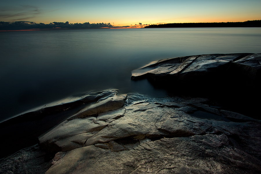 Фото жизнь (light) - О - Природа - Сумерки над Онежским озером