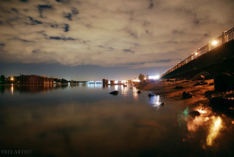 Фото жизнь (light) - Dif_18 - корневой каталог - ночная река. 