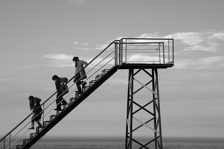 Фото жизнь (light) - Gela Ghatchava - Street Photography - stairway