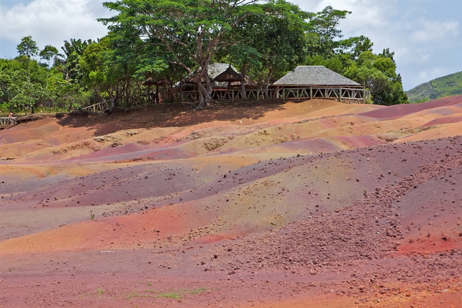 цветные земли Chamarel