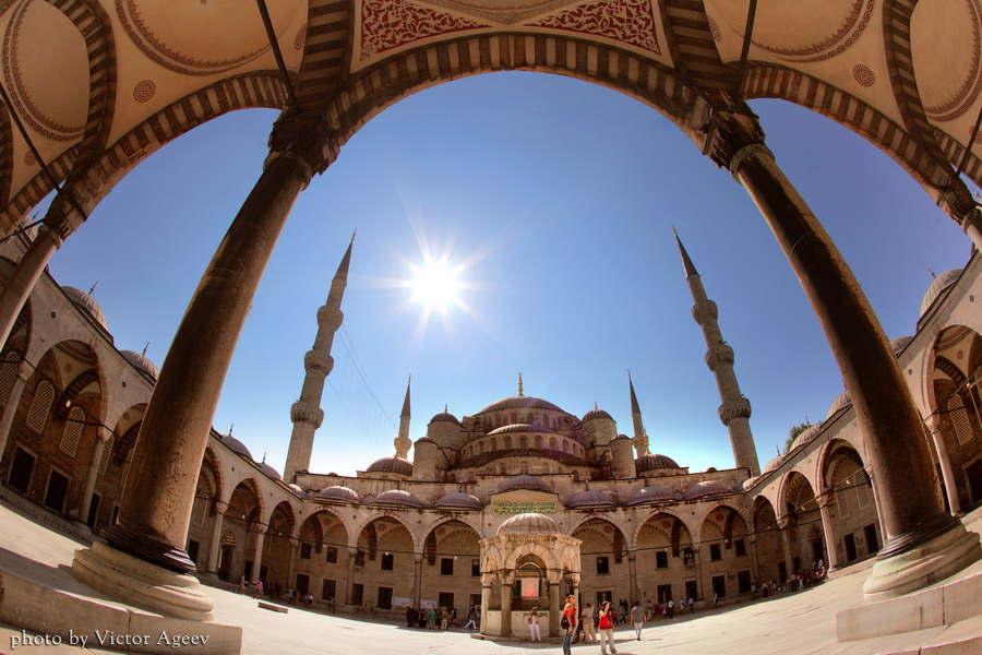 Фото жизнь (light) - Студия Имидж. - корневой каталог - Голубая мечеть султана Ахмеда.