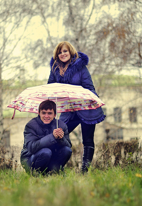 Фото жизнь (light) - simmih - люди - двое с зонтом...