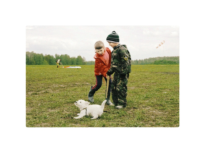 Фото жизнь - Сергей Макаренков - Весенне-полевой роман - Про белого щенка и других детей