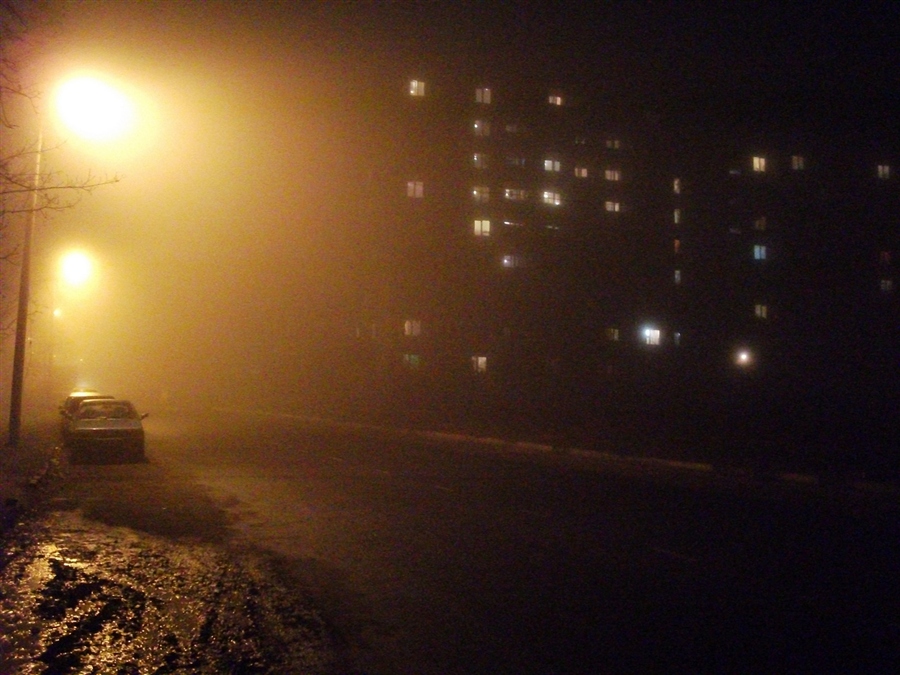 Ночной туман...