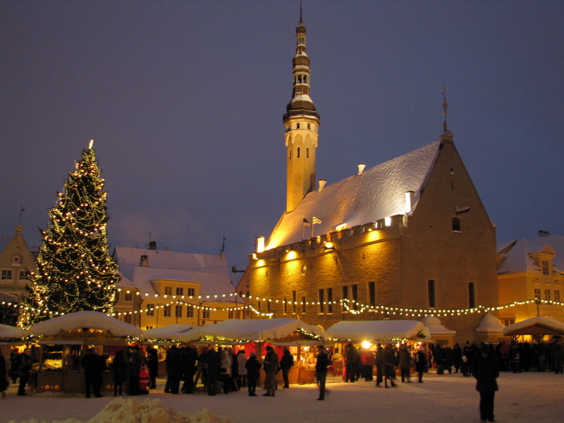 Фото жизнь - Олег Высоцкий - корневой каталог - Рождественский свет в Таллине