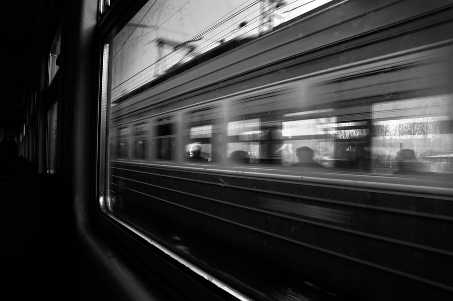 Черно Белые Фото Поездов