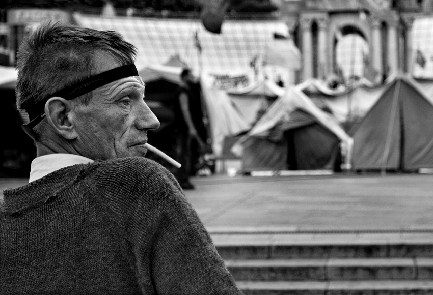 Фото жизнь (light) - Дмитрий Лукьяненко - Репортаж... - О жителях палаточного городка...