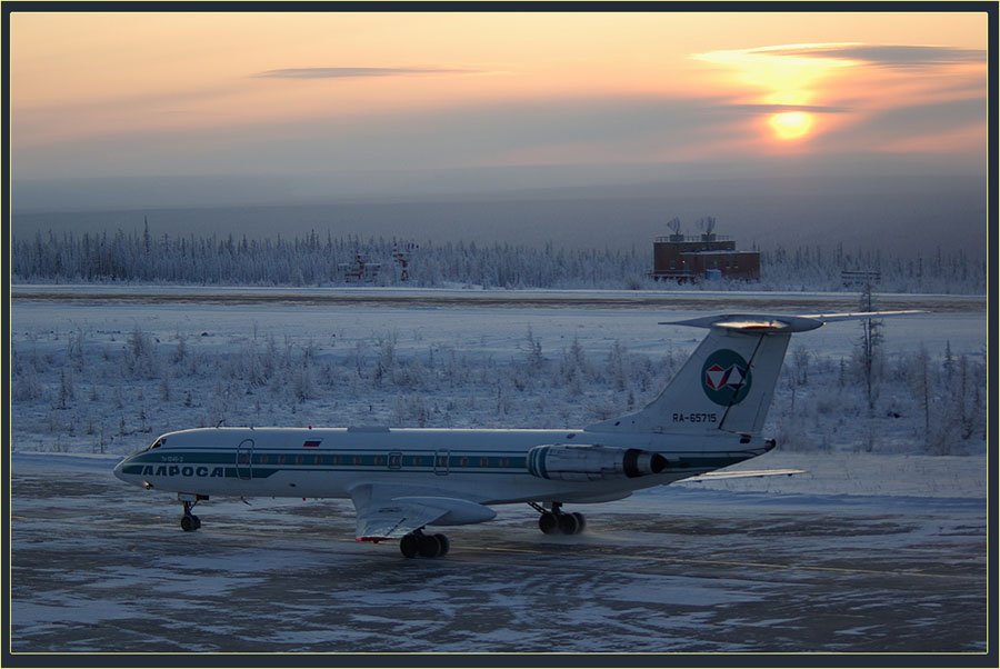Фото жизнь - Виктор Солодухин - Северная авиация - Ту-134