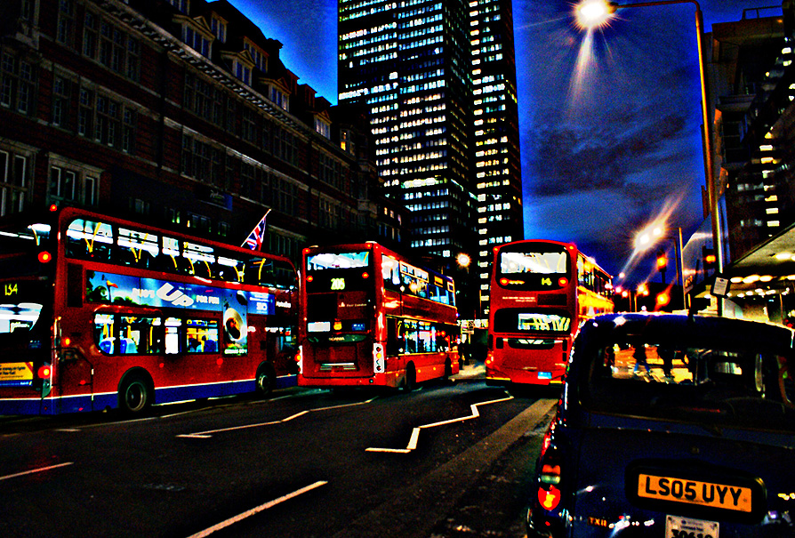 Фото жизнь (light) - Александр Трухан - Путешествия - Автобусы Лондона.