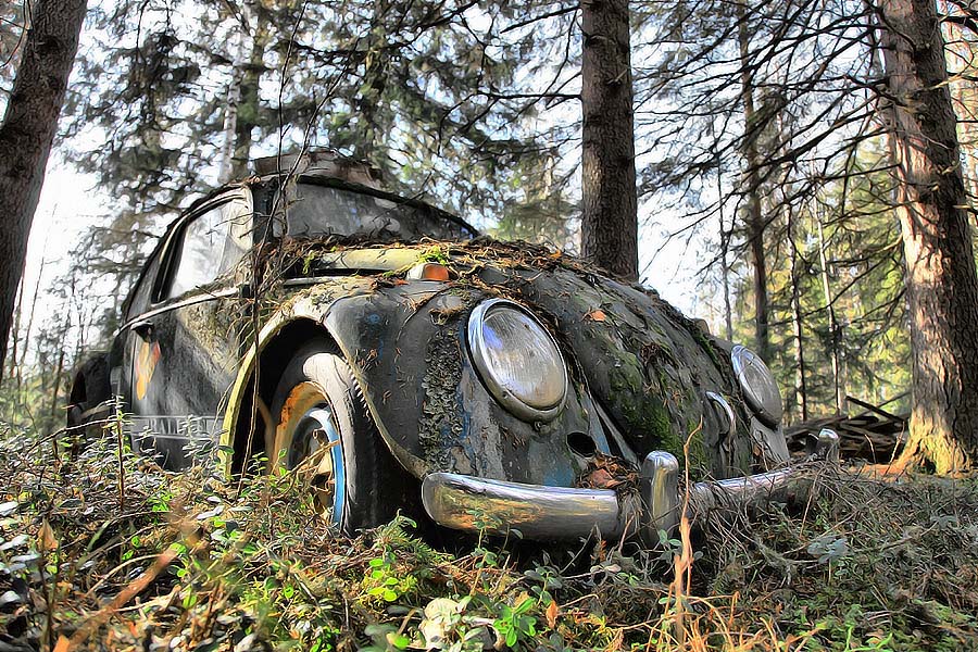Фото жизнь (light) - Valtteri Mulkahainen - корневой каталог - Забытый автомобиль лешего ....