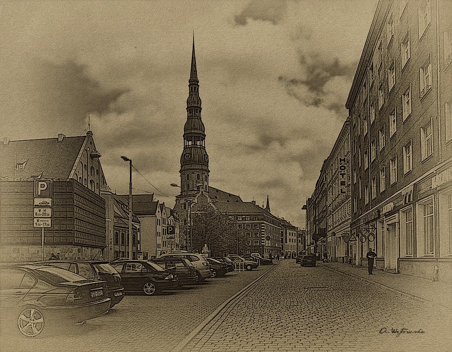 Фото жизнь (light) - Angela Wojtowska  - Архитектура Риги - Riga