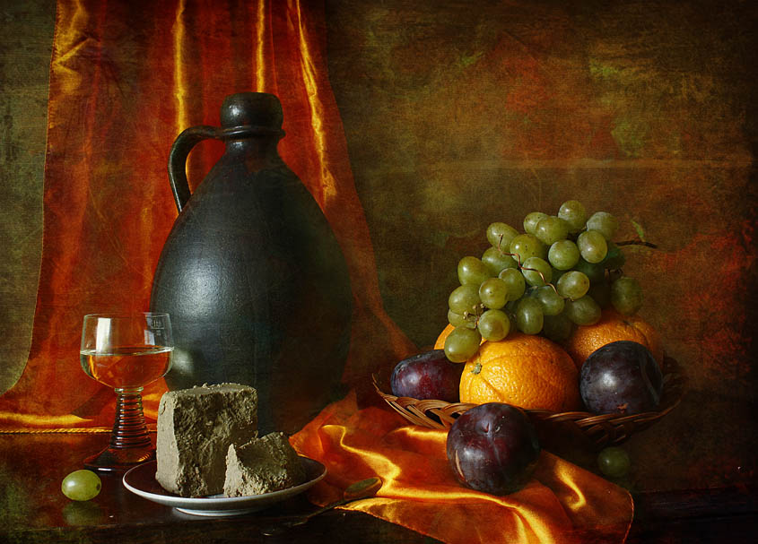 Фото жизнь (light) - inna korobova - корневой каталог - натюрморт с фруктами и халвой