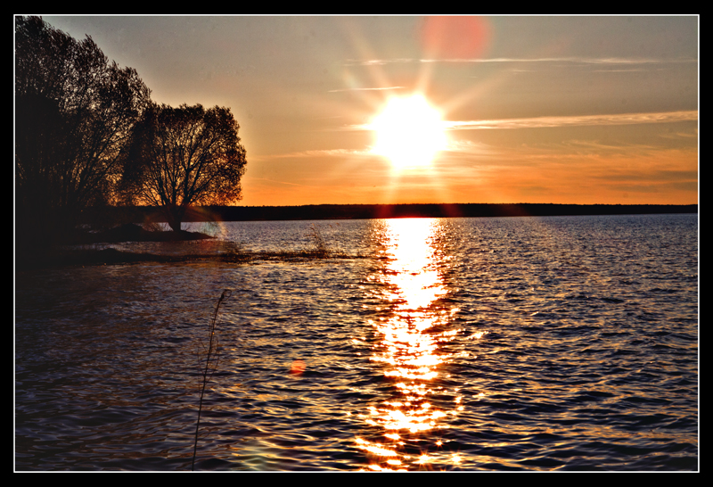 Фото жизнь (light) - PhotoJu - Природа - Закат над Плещеевым озером...