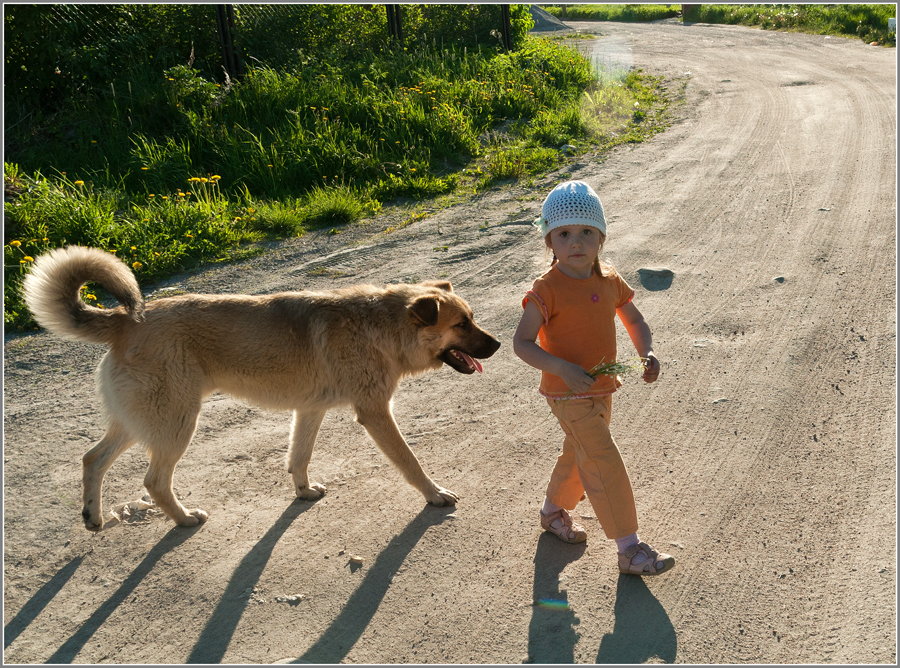 Фото жизнь - Владимир Пальчик - Выходные на Ладоге - Маша и пёс