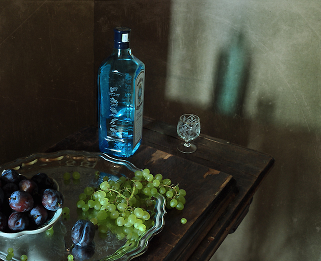 Фото жизнь (light) - _N_ - этюды - этюд с голубой бутылкой