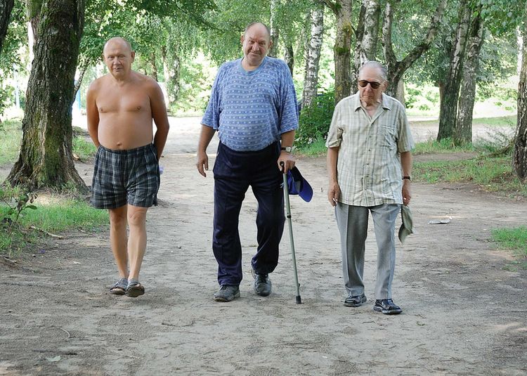 Фото жизнь (light) - starik - корневой каталог -  Васнецёв, Три пенсионера
