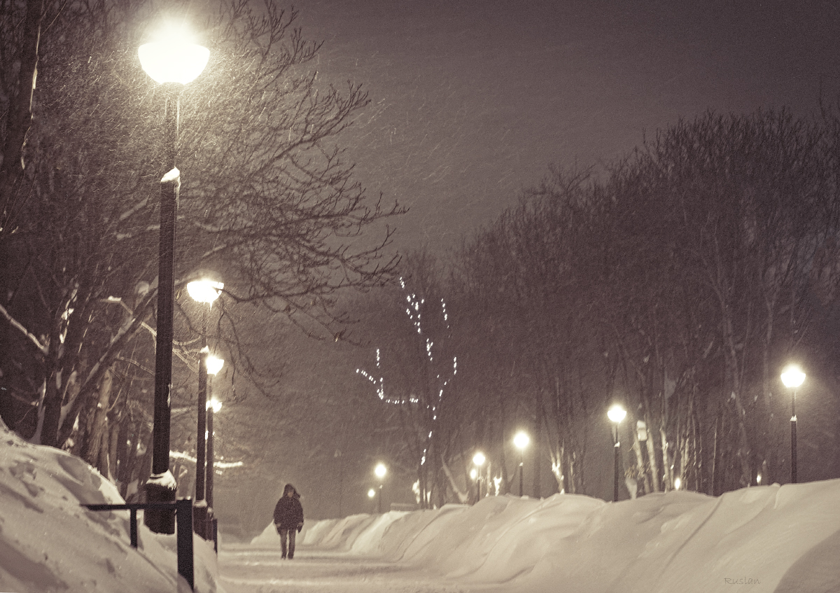 Фото жизнь - Ruslan - ЧБ - В парке