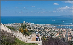 Вид на Хайфский залив.