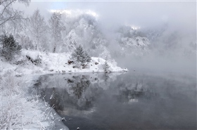 Отражение гор