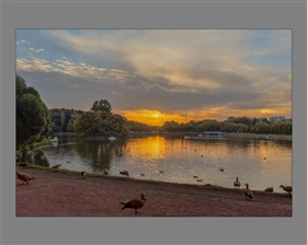 Вечер в Царицыно.