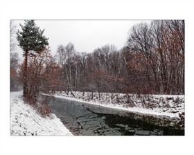 Осенняя, первый снег