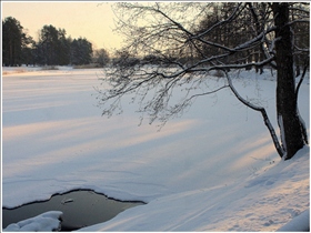 первый мороз