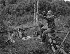 Охотничьи байки у костра