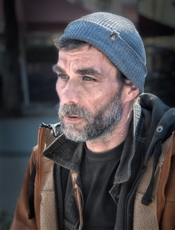 Уличный портрет.