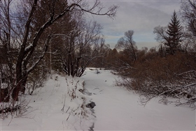 Река в декабре