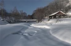 Застывшая река