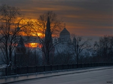 На закате дня