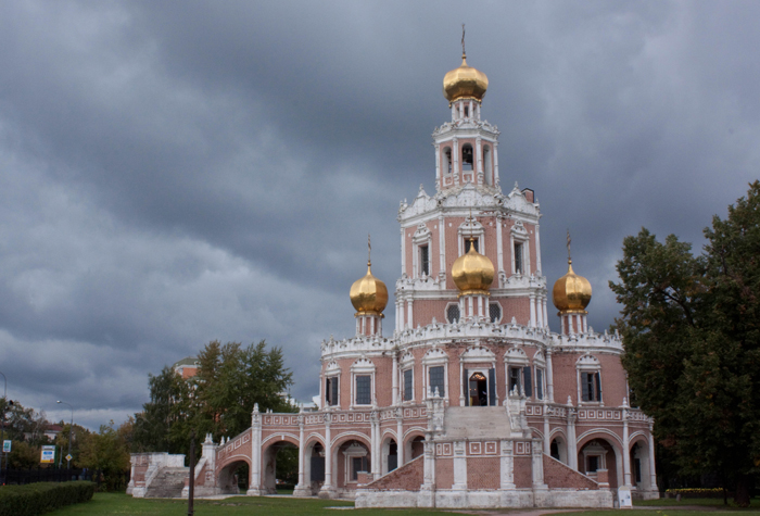 Храм Покрова в Филях роспись купола