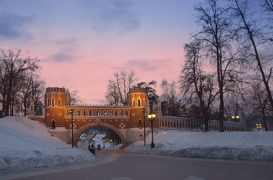 Вечернее Царицыно