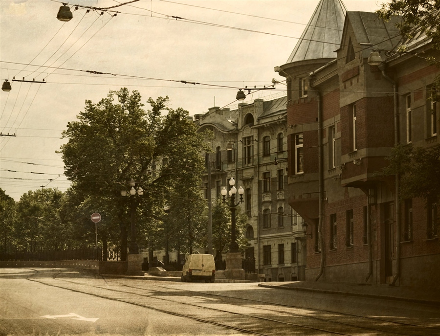 Яузский бульвар москва фото